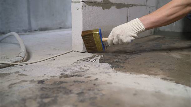 Crawl space vapor barrier installation in Colwich, KS